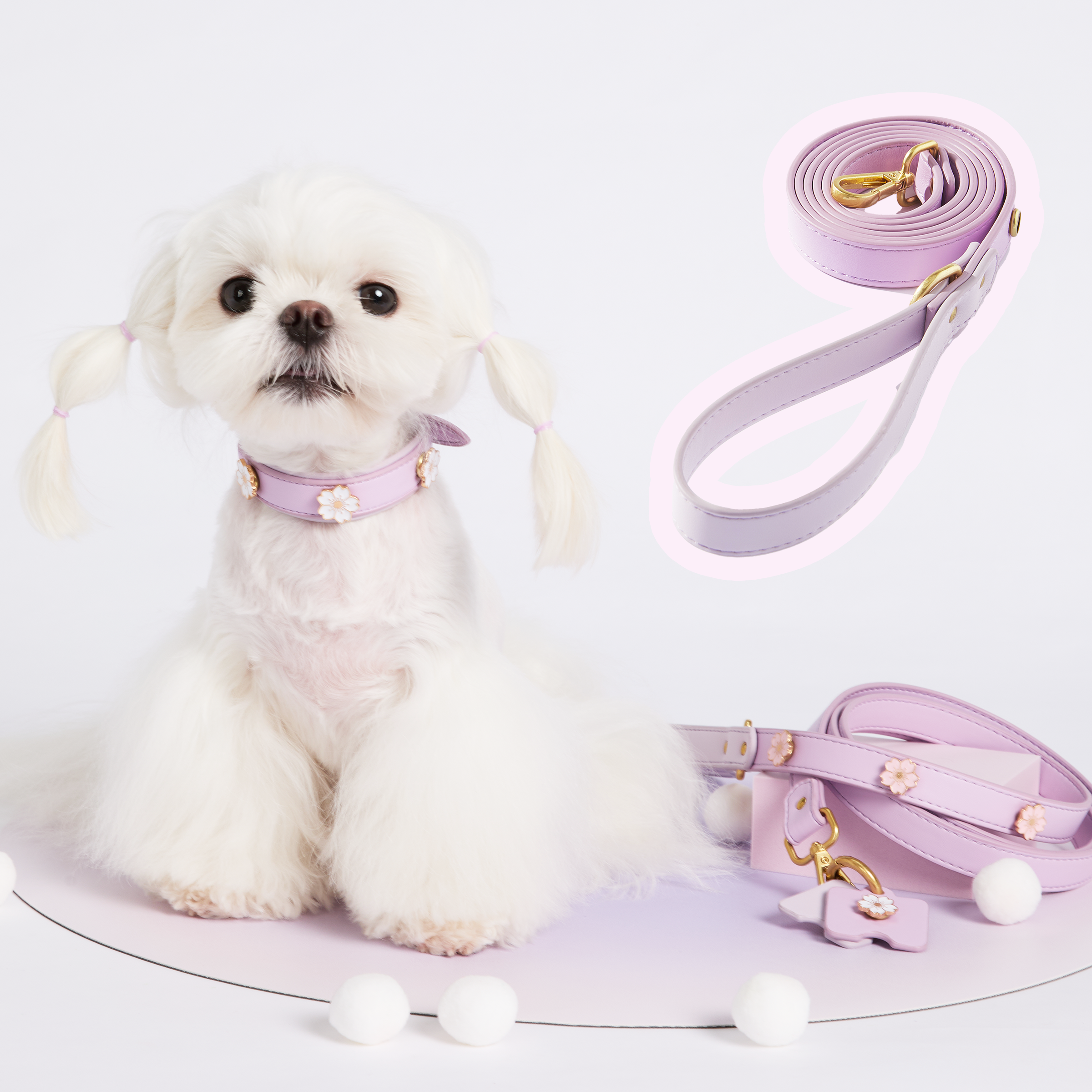 Lavender Purple Pet Leash