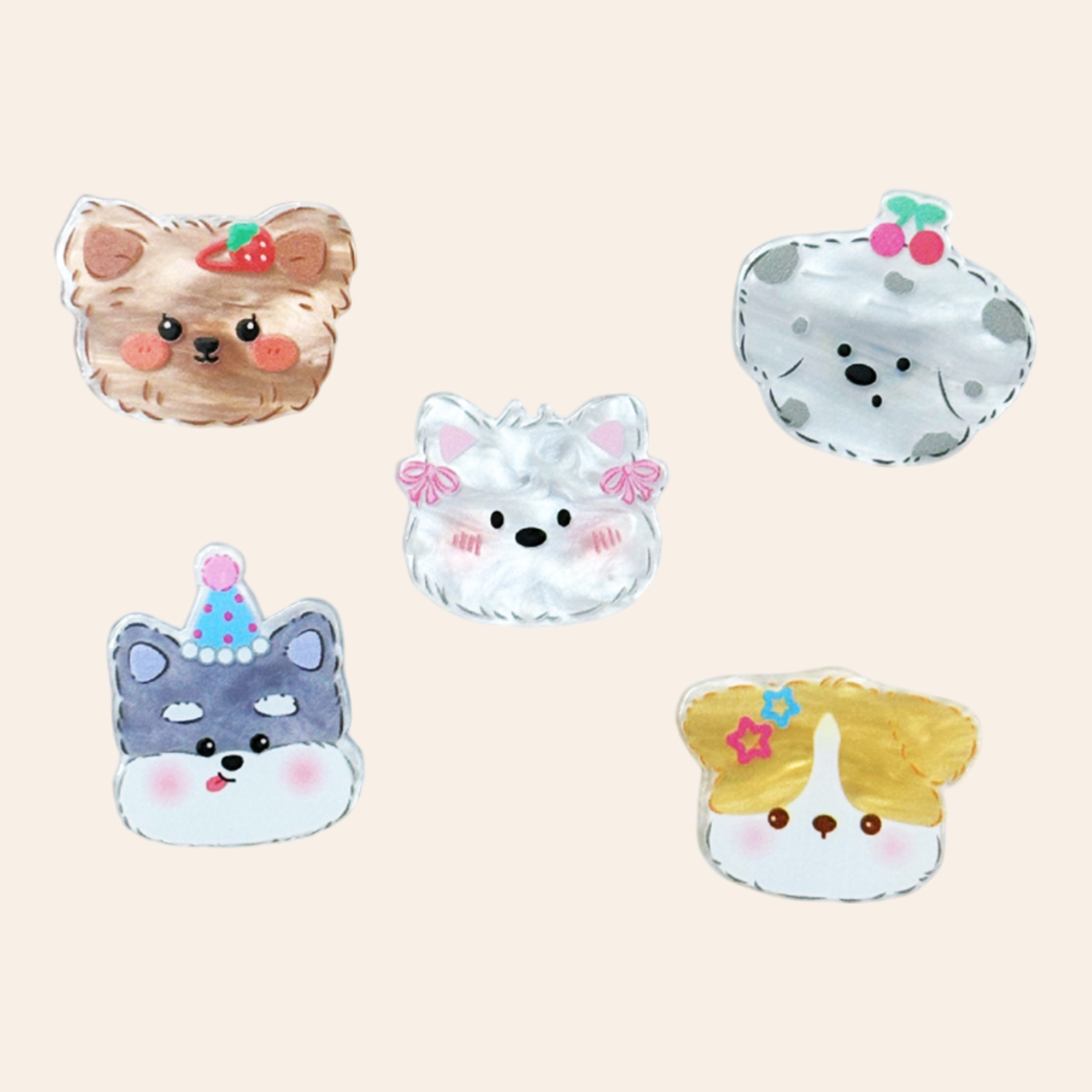Paw - Pals Pet Face Charms