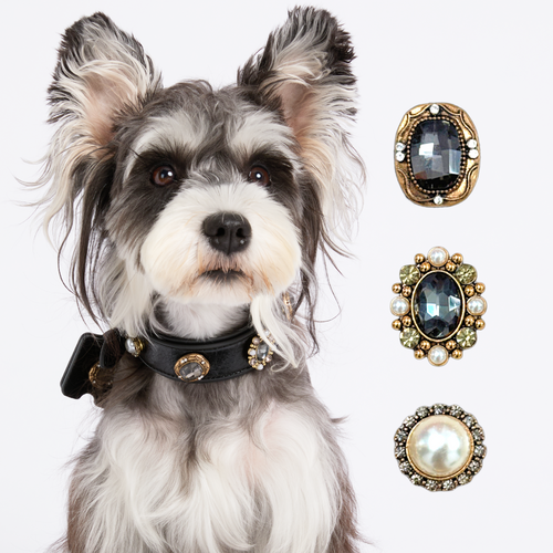 Black Knight-Baroque Gem Charms
