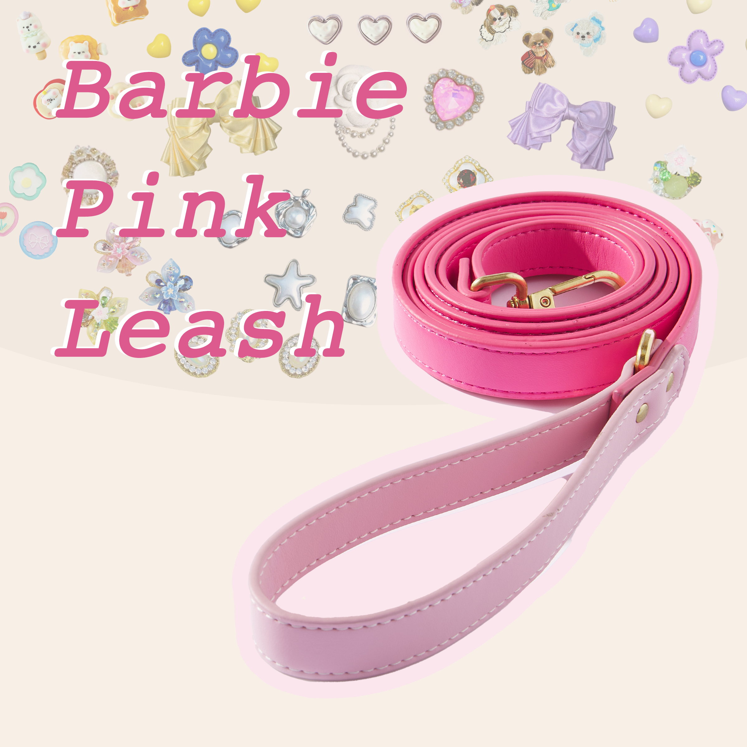 Barbie Pink Pet Leash