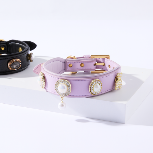 DIY Collar Set + Charm Blind Box-Lavender Purple
